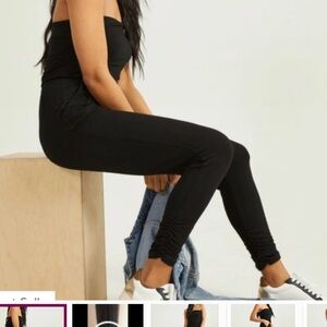 Black Strapless Jumpsuit